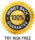 90-days, unconditional 100% money-back guarantee